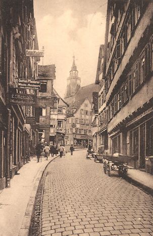 Datei:Tübingen Neckargasse, gelaufen 24. Nov. 1926 bs.jpg