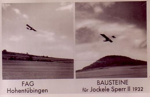 Datei:Zwei Tübinger Segelflugzeuge um 1932.jpg