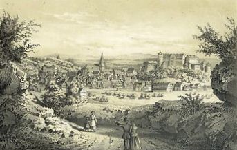 Lithographie Tübingen von der Marktplatzseite 1853.jpg
