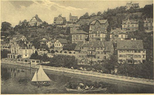 Datei:Segelboot auf dem Tübinger Neckar.jpg