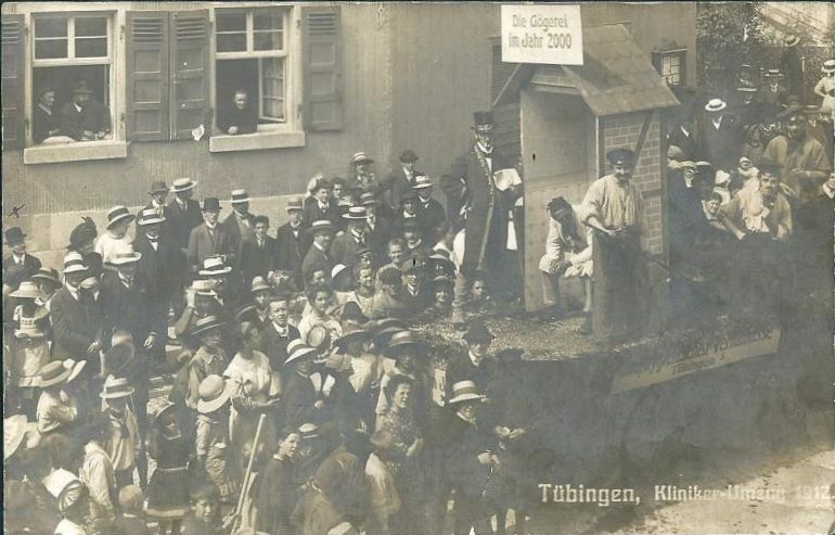 Datei:Wagen bem Klinikerumzug 1912.jpg