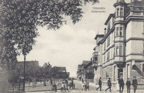 Datei:Kelternplatz auf alter Postkarte.jpg