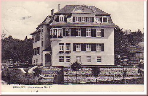 Datei:Kaiserstraße 27 um 1910.jpg