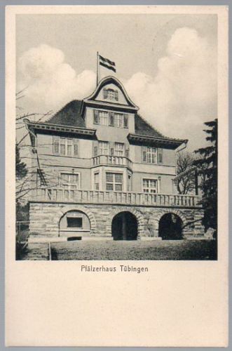 Pfälzerhaus Tübingen, gelaufen 1931.JPG