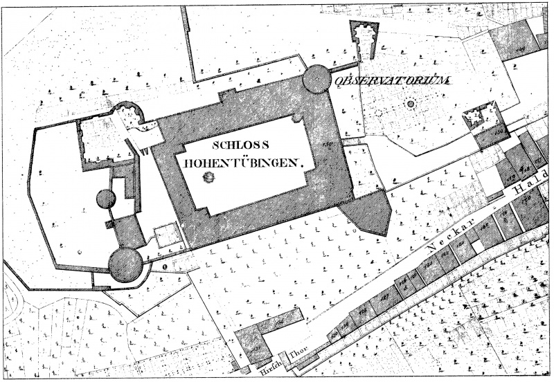 Datei:Tübinger Schloss - Katasterplan von 1819.jpg