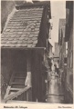 Ammerkanal beim Nonnenhaus, alte Postkarte. Blick von der Brücke Richtung Osten, links ist heute der Nonnenmarkt