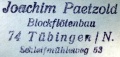Joachim Paetzold Blockflötenbau Tübingen Schleifmühleweg 53.jpg