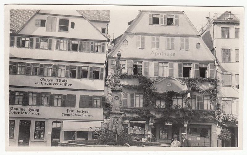 Datei:Walz, Zeiher und Haug sowie Linz'sche Apotheke in Tübingen.JPG