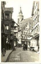 Blick auf die "Medicinal-Drogerie" in der Neckargasse, 1926