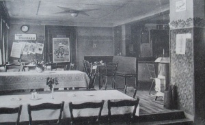 Restaurant und Weinstube zur Feuchtei. Alte Postkarte, gelaufen 1931.