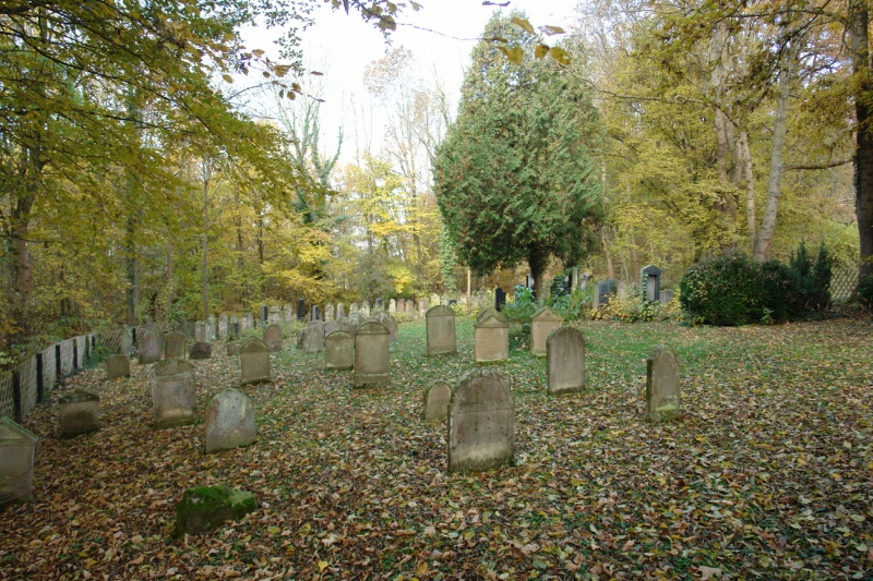 Datei:Jüdischer Friedhof Wankheim Alte Grabsteine.JPG