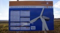 Schild im Windpark Neunkirchen bei Miltenberg