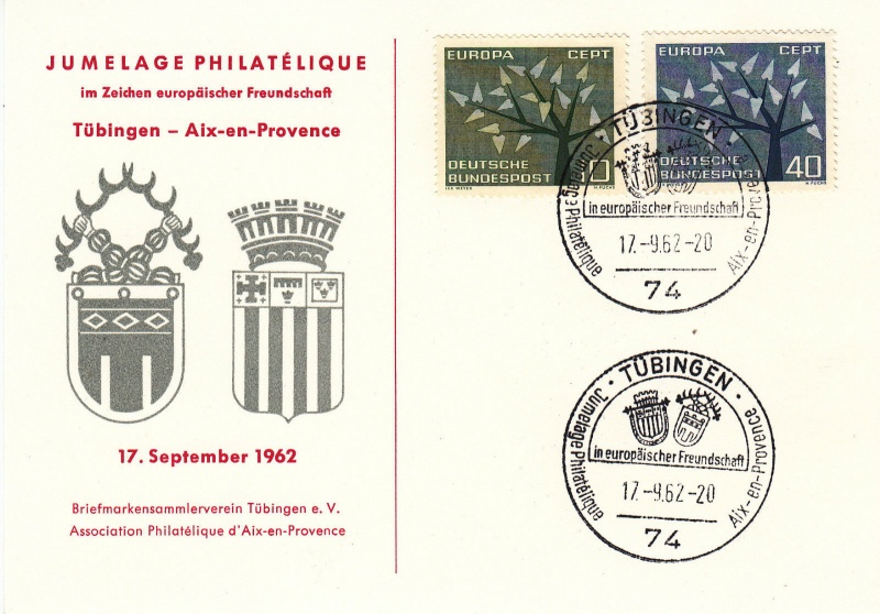 Datei:Sonderstempel - Jumelage Philatelique am 17. September 1962 in Tübingen.JPG