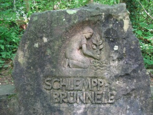 Schlempp-Brünnele am Waldweg zwischen Tübingen und Bebenhausen
