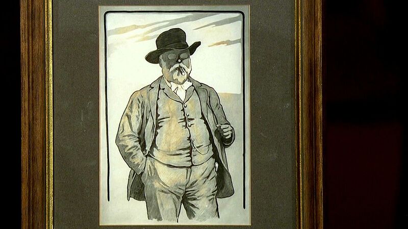Datei:Conradin Walther Gemälde von Peter Behrens 1906.jpg