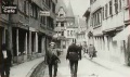 Polizei in Tübingen, wie es früher einmal war (Kornhausstraße)
