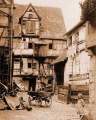 "Süßes Löchle" wird der hintere Abschnitt der Judengasse heute noch genannt (um 1900