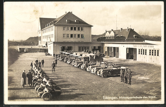 Datei:Parkplatz der Motorsportschule des NSKK in Tübingen.jpg