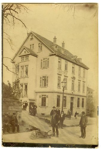 Datei:Gasthof Ritter um 1880.jpg