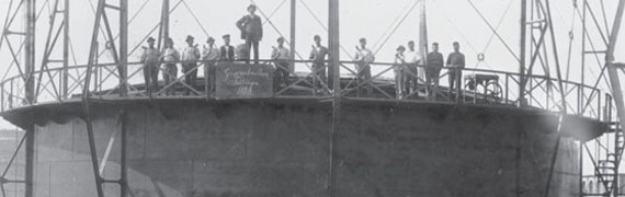 Datei:Bau des Tübinger Gaswerks 1862.jpg