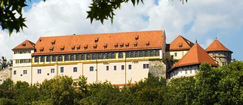 Blick vom Anlagenpark zum Schloss (2007)