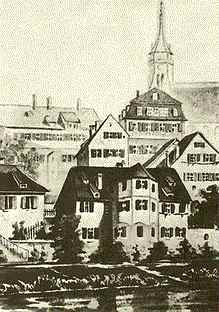 Datei:Hölderlinturm um 1850.jpg