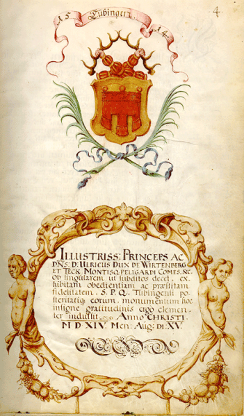 Datei:Tübinger Wappen 1514.png