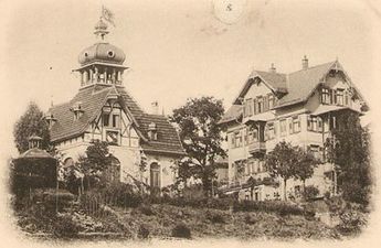 Stuttgardia, erste Häuser um 1900