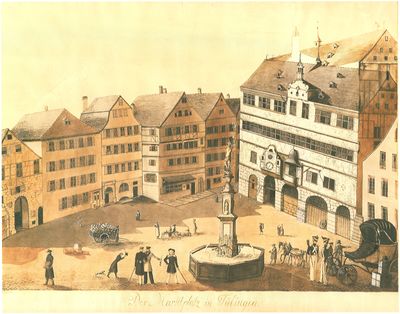 Der Marktplatz in Tübingen - Oktober 1826.jpg