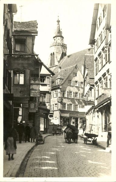 Datei:Tübingen, Neckargasse, 1926, Foto Kleinfeldt.JPG