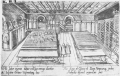 Hörsaal der Universität um 1606/1608