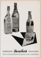 Spirituosen-Anzeige von 1953