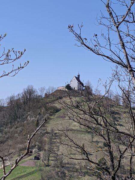 Datei:Wurmlinger Kapelle von Osten April 2020.jpg