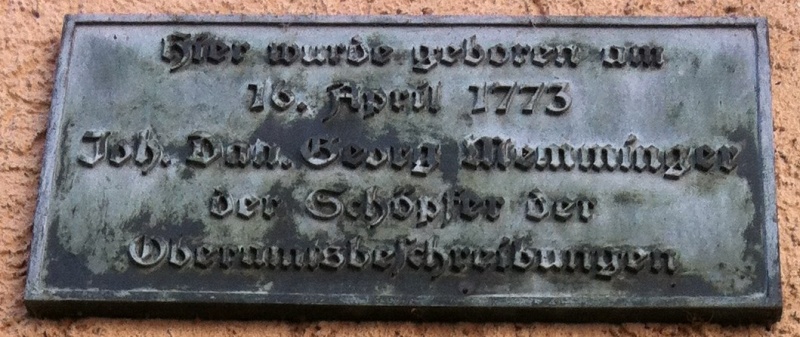 Datei:Gedenktafel für Johann Daniel Georg von Memminger.JPG