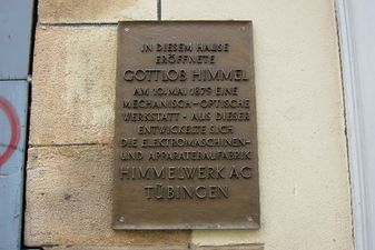 Gottlob Himmel, Pfleghofstraße 5, Werkstattgründung 1879