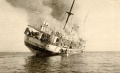 Das deutsche Lazarettschiff Tübingen wurde von britischen Beaufighters angegriffen und versenkt.